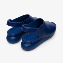 Camper Balloon Wedge Sandals Blue - Womens Singapore JWQTCS-188